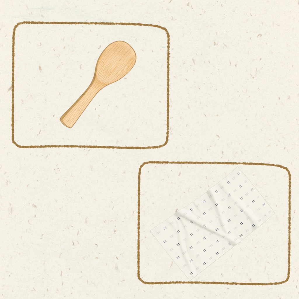 Japanese Quiet Kitchen — Kitchen Essentials | 10 Clipart Set