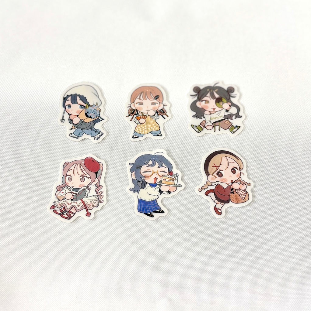 クリアステッカー(全6種)