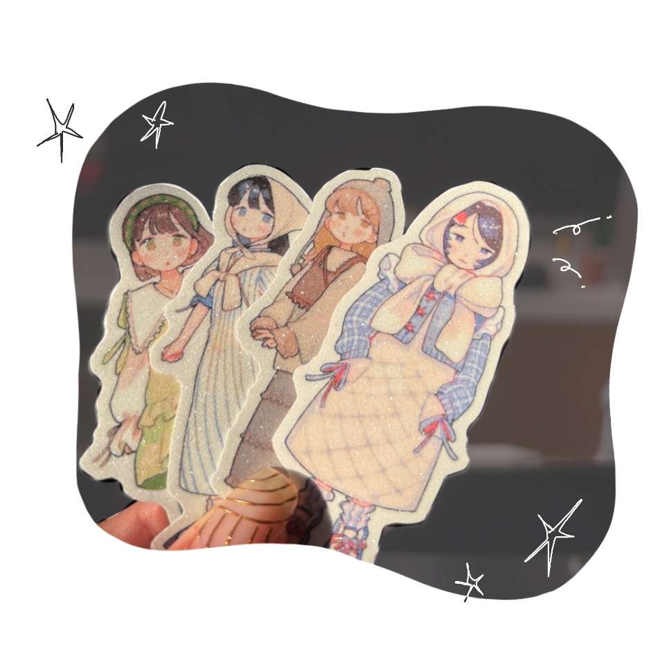 きらきらステッカーセット