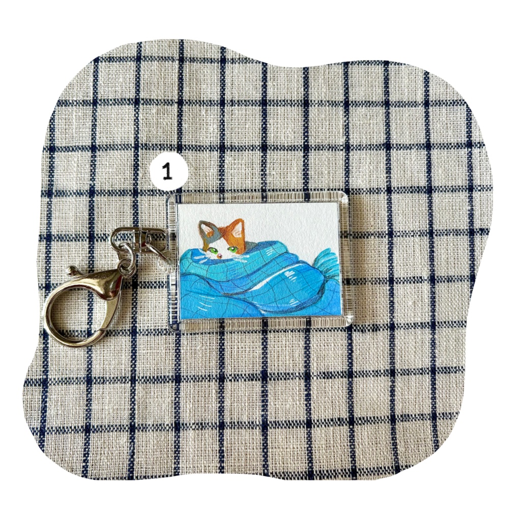 原画キーホルダー