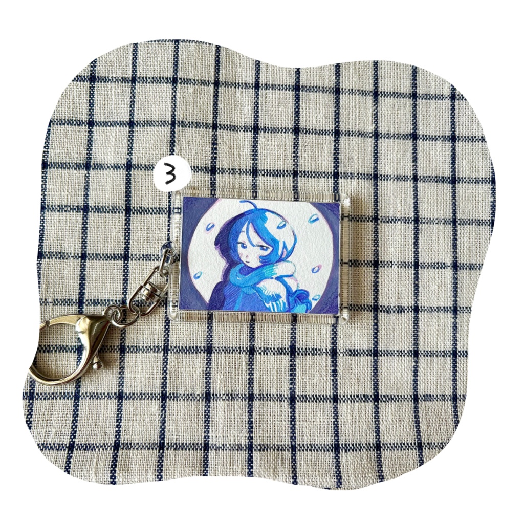 原画キーホルダー