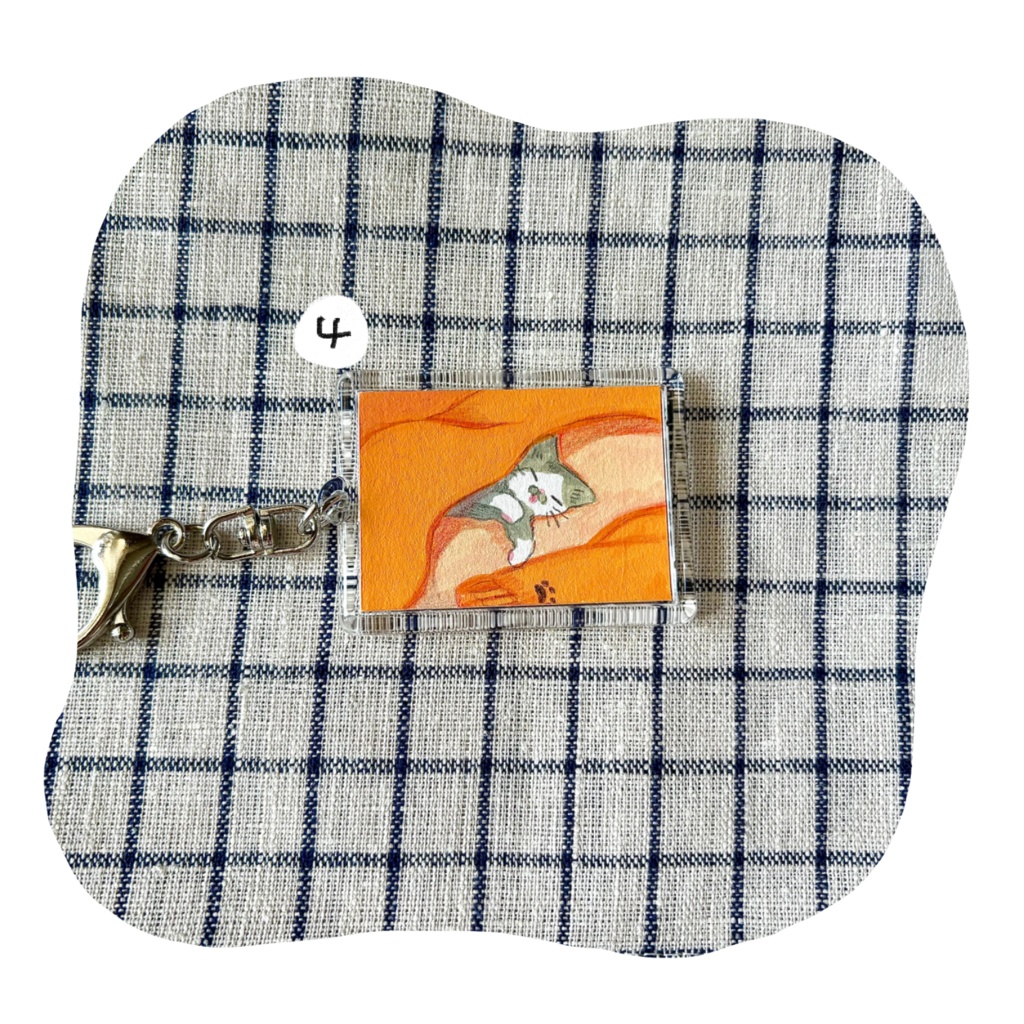 原画キーホルダー