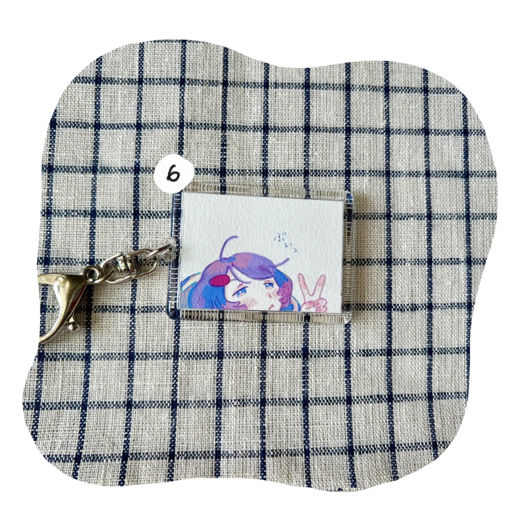原画キーホルダー