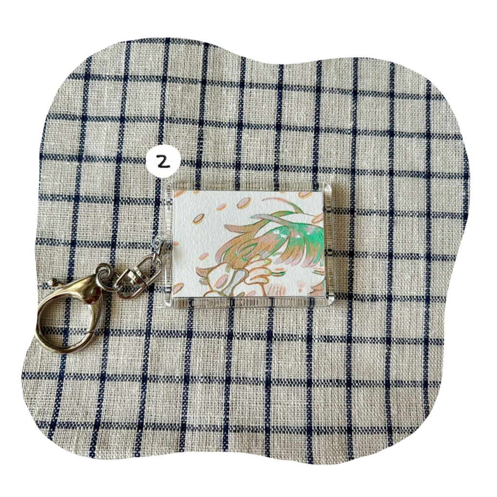 原画キーホルダー