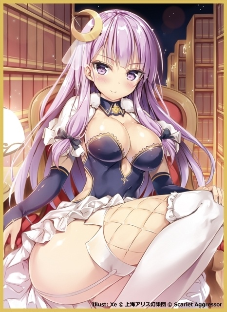 「パチュリー・ノーレッジ Ver.魔法少女」カードスリーブ