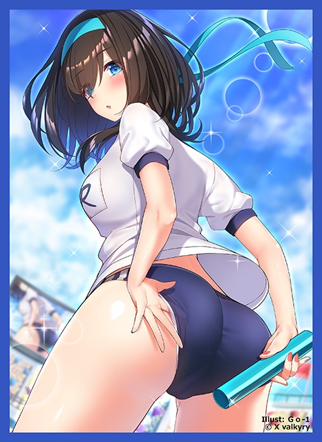 「鷺沢文香 Ver.体操着」カードスリーブ