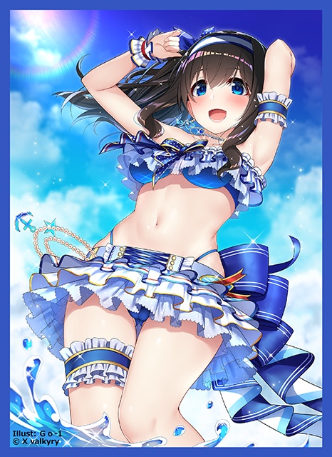 「鷺沢文香 Ver.水着」カードスリーブ