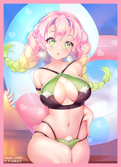 「甘露寺蜜璃 Ver.水着」カードスリーブ