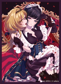 「白雪千夜&黒崎ちとせ」カードスリーブ