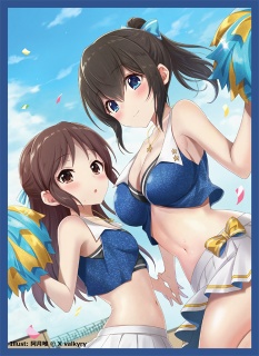「橘ありす&鷺沢文香」カードスリーブ