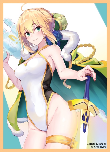 「アルトリア・ペンドラゴン Ver.水着」カードスリーブ