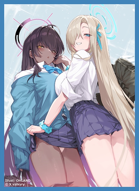 「一之瀬アスナ & 角楯カリン」カードスリーブ