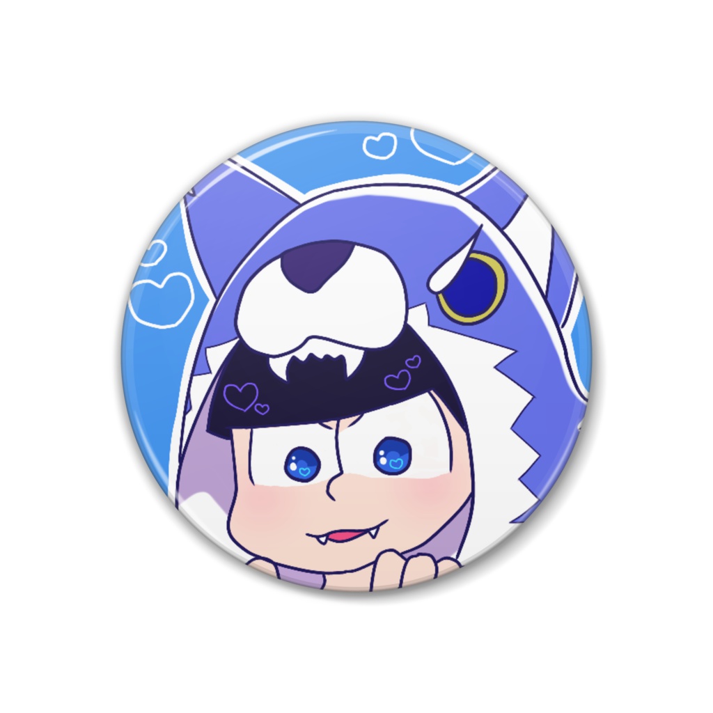 パジャ松 缶バッジ