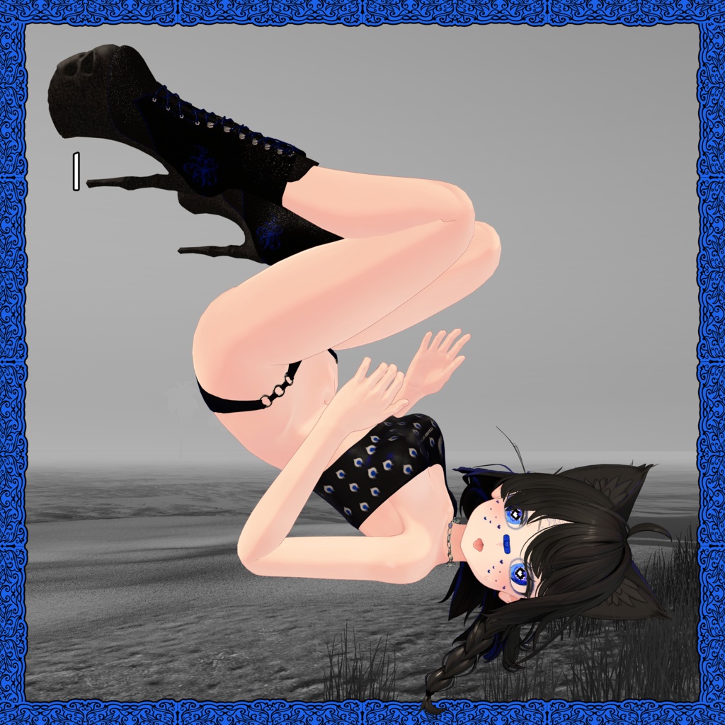 【無料】 無料ポーズパック #4 【Unity/VRChat】 【PosePlace】 【TafuStore】