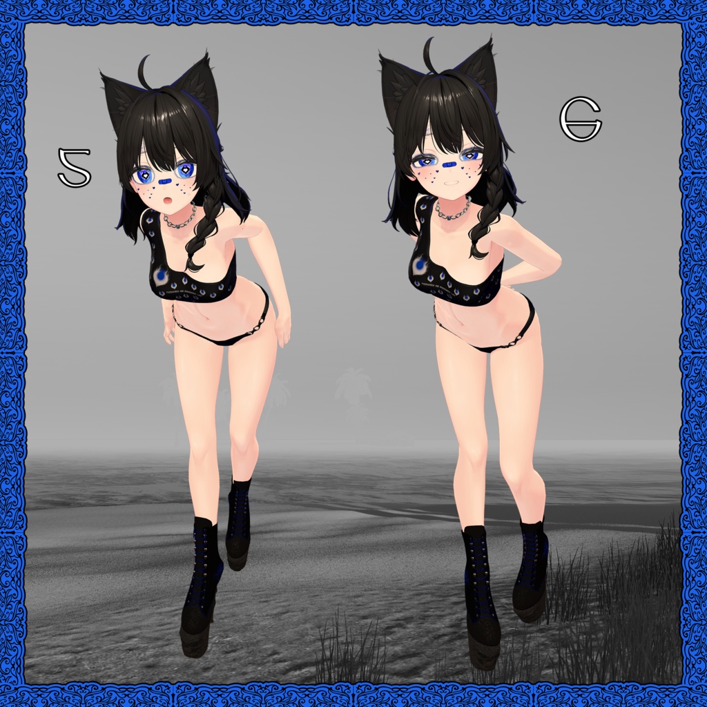 【無料】 無料ポーズパック #4 【Unity/VRChat】 【PosePlace】 【TafuStore】