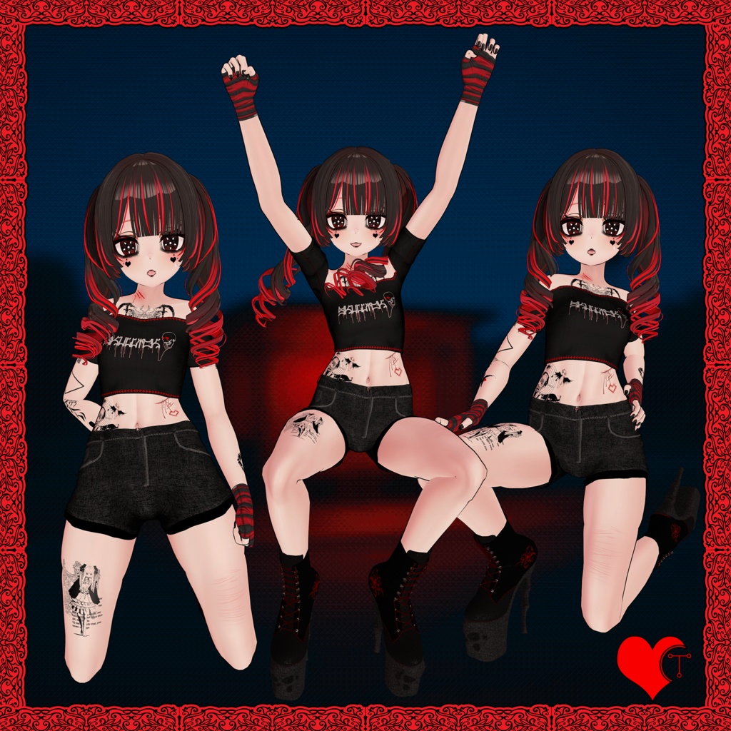 【APL】 フォト・ポーズ・パック 【26 ポーズ】 【Unity/VRChat】 【PosePlace】 【TafuStore】