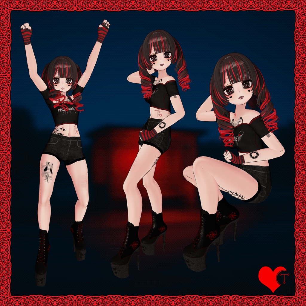 【APL】 フォト・ポーズ・パック 【26 ポーズ】 【Unity/VRChat】 【PosePlace】 【TafuStore】