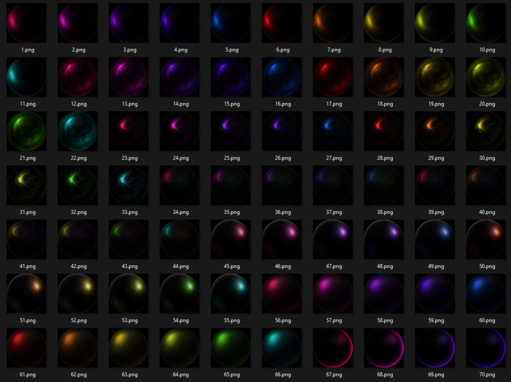 300 Gothic Matcaps ❤️CC0 商用利用可 ❤️ VRChat/Unity ❤️ Pixel Place