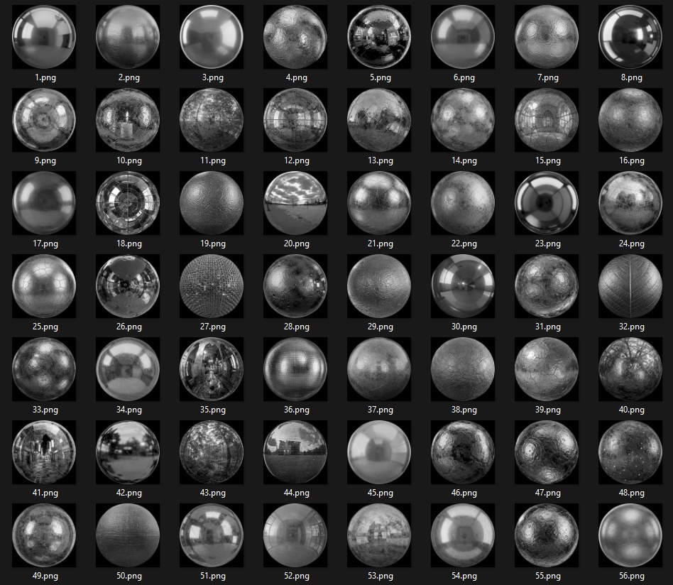 300+ Gold and Silver Matcaps ๐ CC0 ๅ็จๅฉ็จๅฏ ๐ Pixel Place ๐