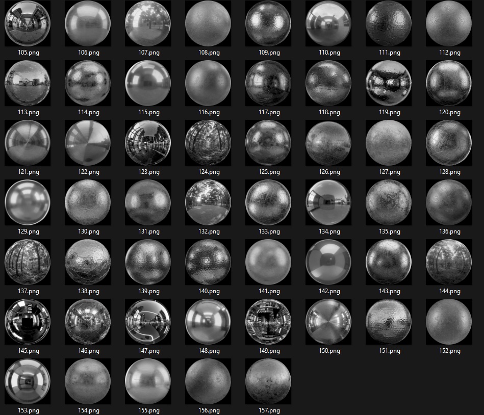 300+ Gold and Silver Matcaps ๐ CC0 ๅ็จๅฉ็จๅฏ ๐ Pixel Place ๐