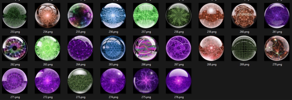 250+ Electric Style Matcaps ๐ CC0 ๅ็จๅฉ็จๅฏ ๐ Pixel Place ๐