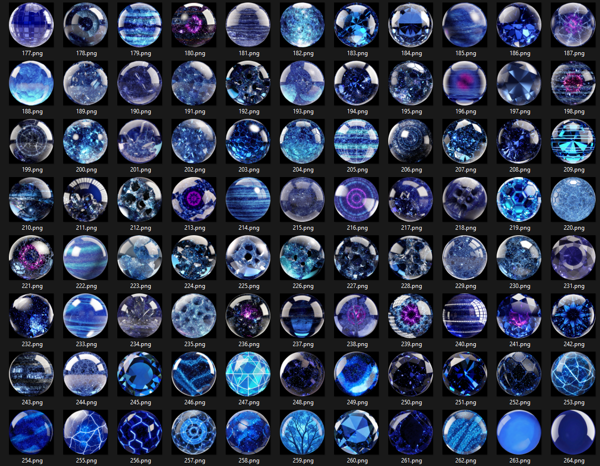 300+ Sapphire Blue Matcaps 💙 CC0 商用利用可 💙 Pixel Place 💙 - Pixel Place ...