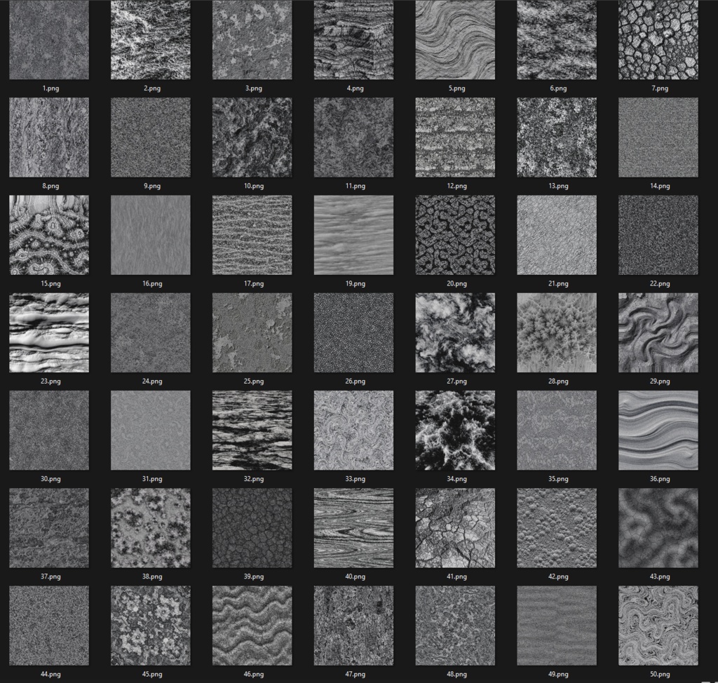 Noise Textures Vol. 2 🩶 CC0 商用利用可 🩶 Pixel Place 🩶