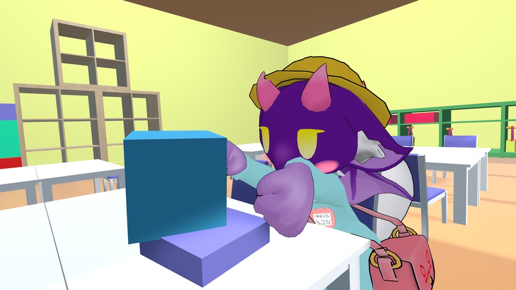 【VRChat&CVR設定済み3Dモデル】ルブナ