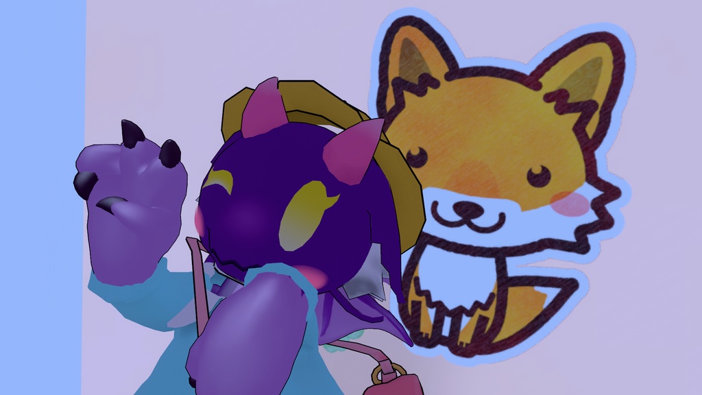 【VRChat&CVR設定済み3Dモデル】ルブナ