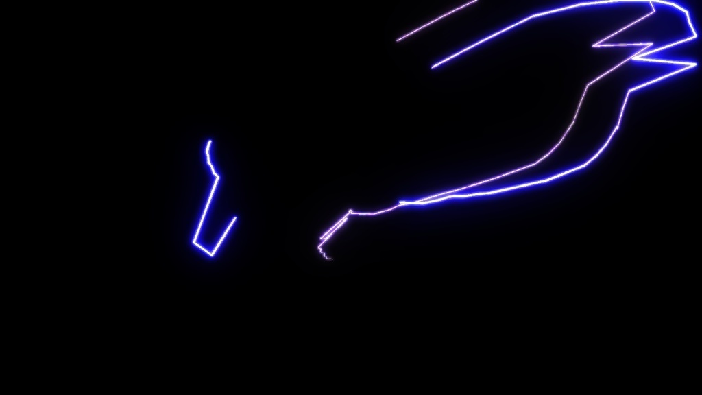 電撃ラインエフェクト