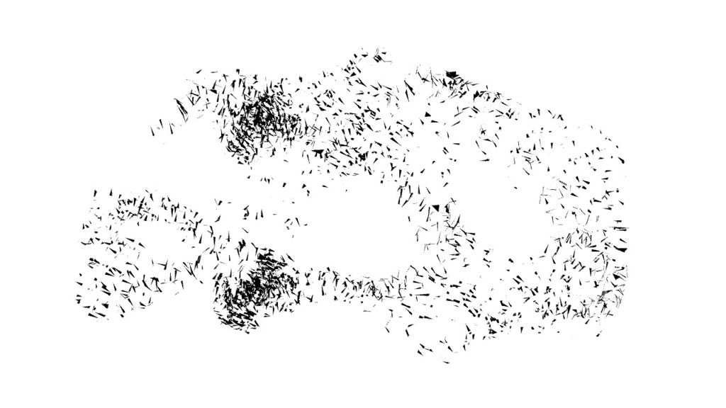 疑似パーティクルラインエフェクト