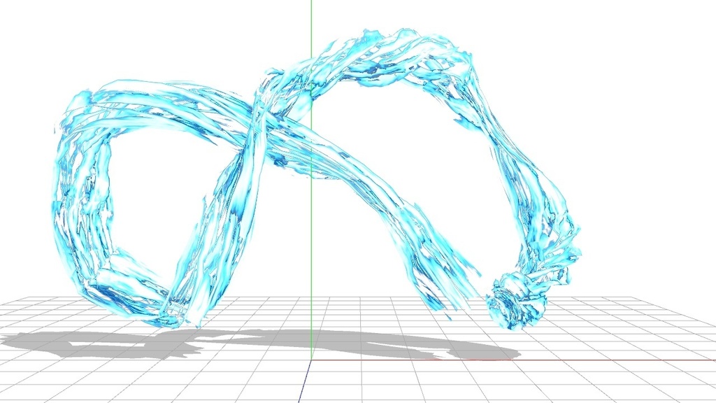 水流魔法エフェクト(QueenAquarius)