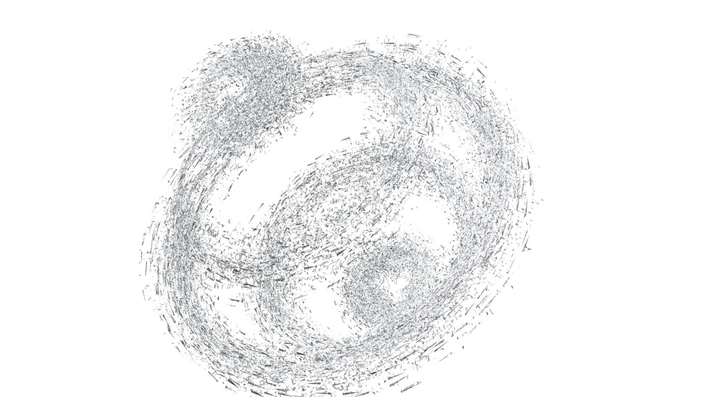 粒子化する鎖魔法エフェクト