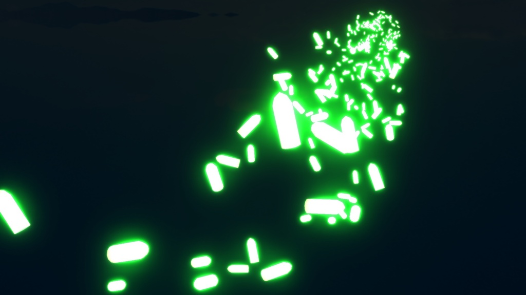 弾丸パーティクル