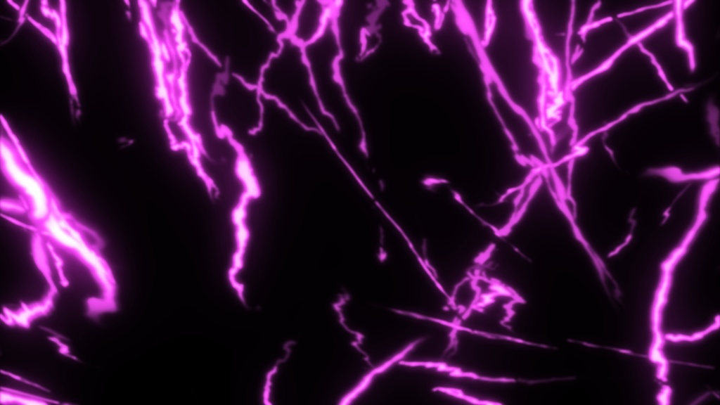 無限連鎖する雷エフェクト