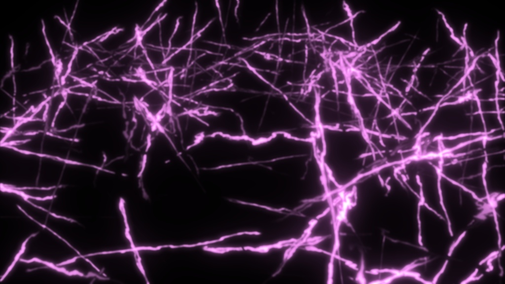 無限連鎖する雷エフェクト