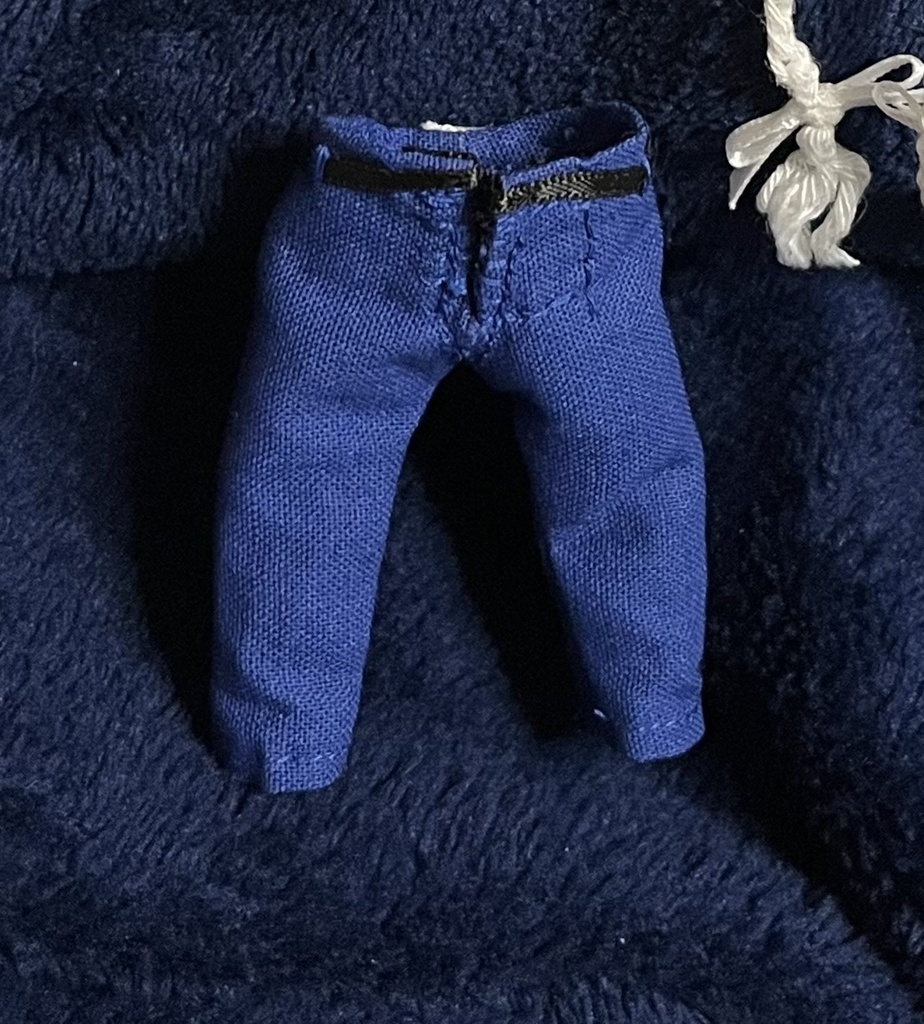 青色ボトム