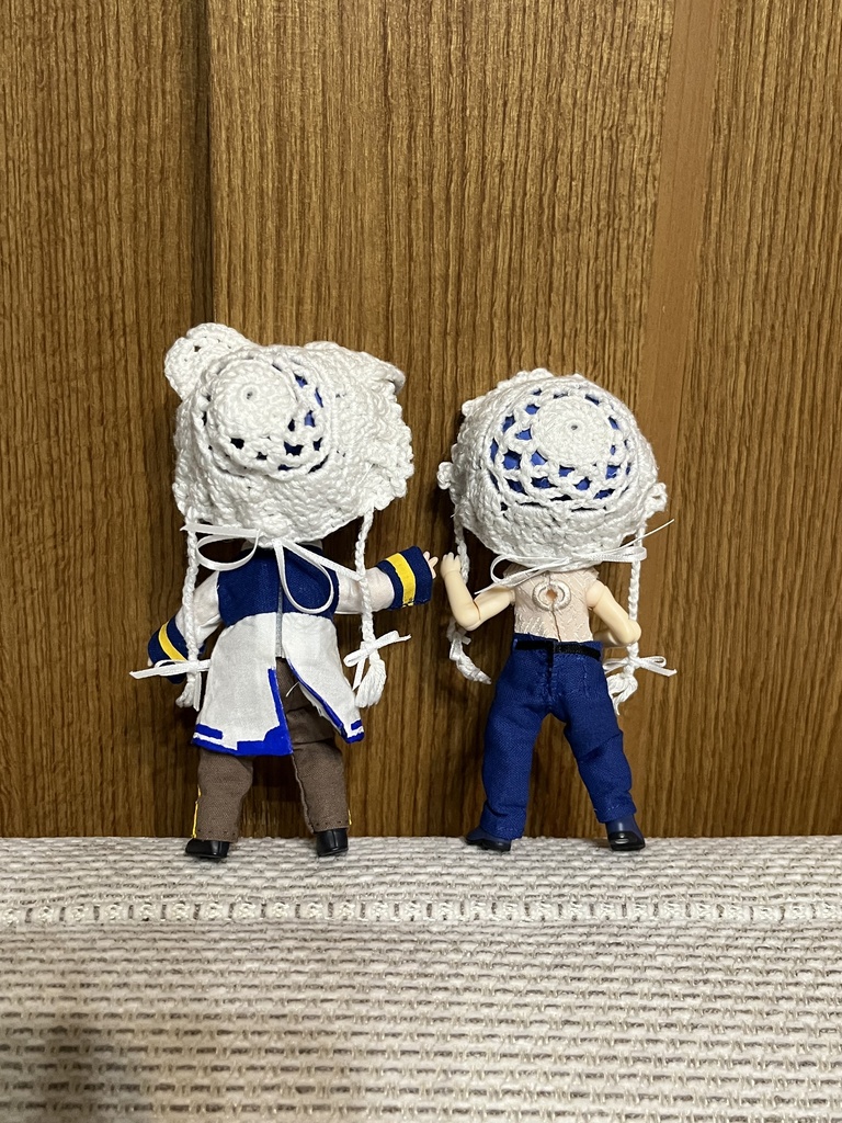 ねんどろいど用ボンネット　コットン白