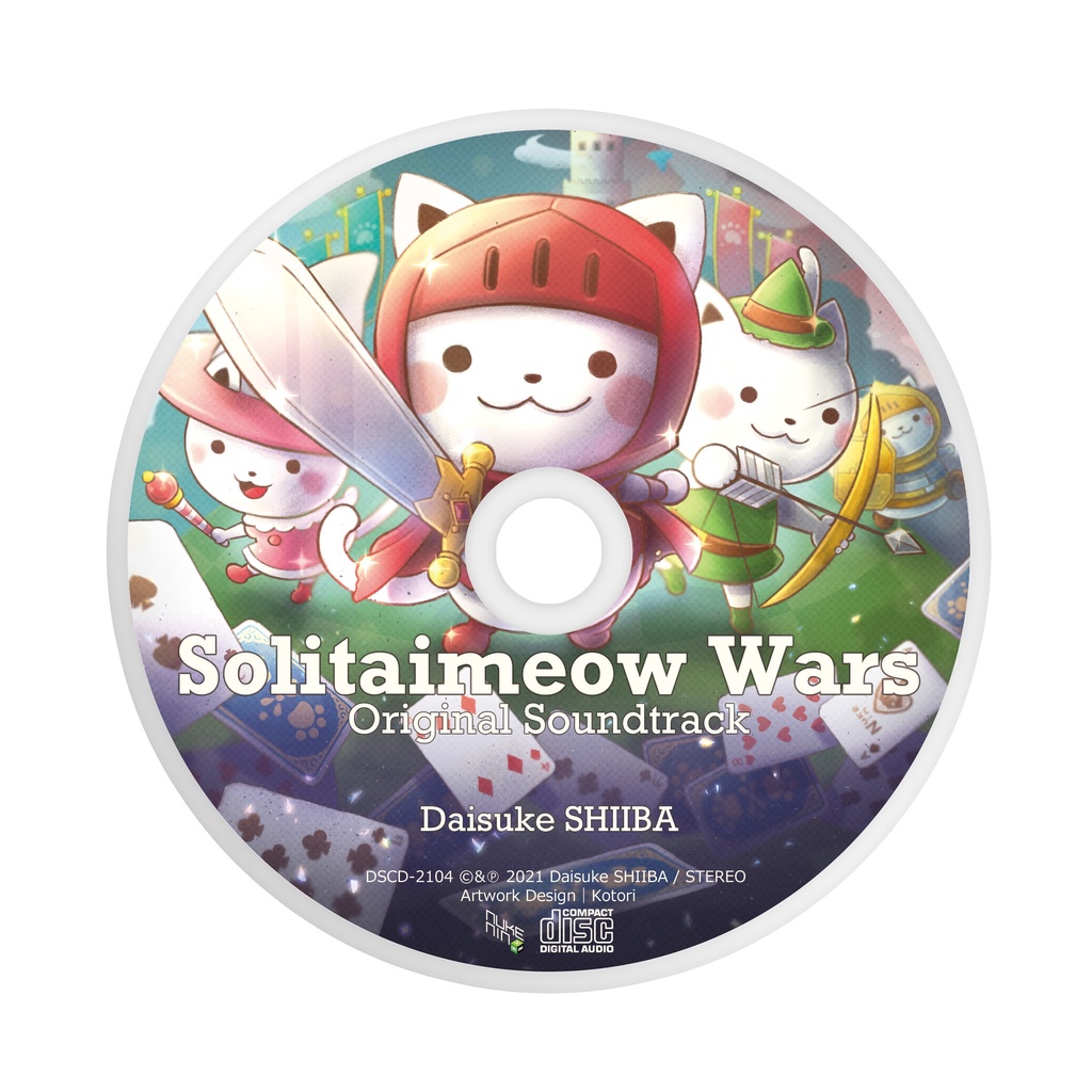 Solitaimeow Wars Original Soundtrack(にゃんばーカードWarsオリジナルサウンドトラック)/椎葉大翼