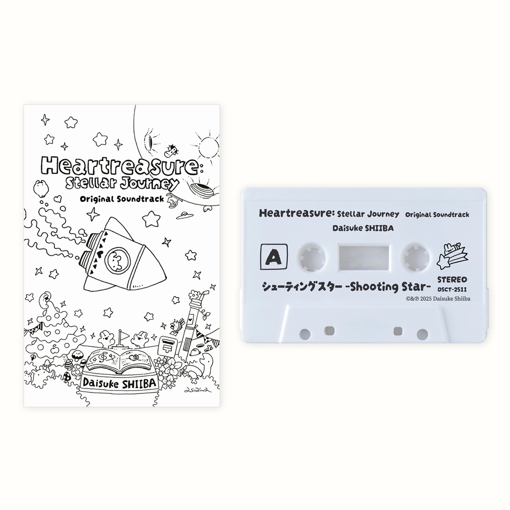 Heartreasure: Stellar Journey Original Soundtrack [カセットテープ+DLカード]／椎葉大翼