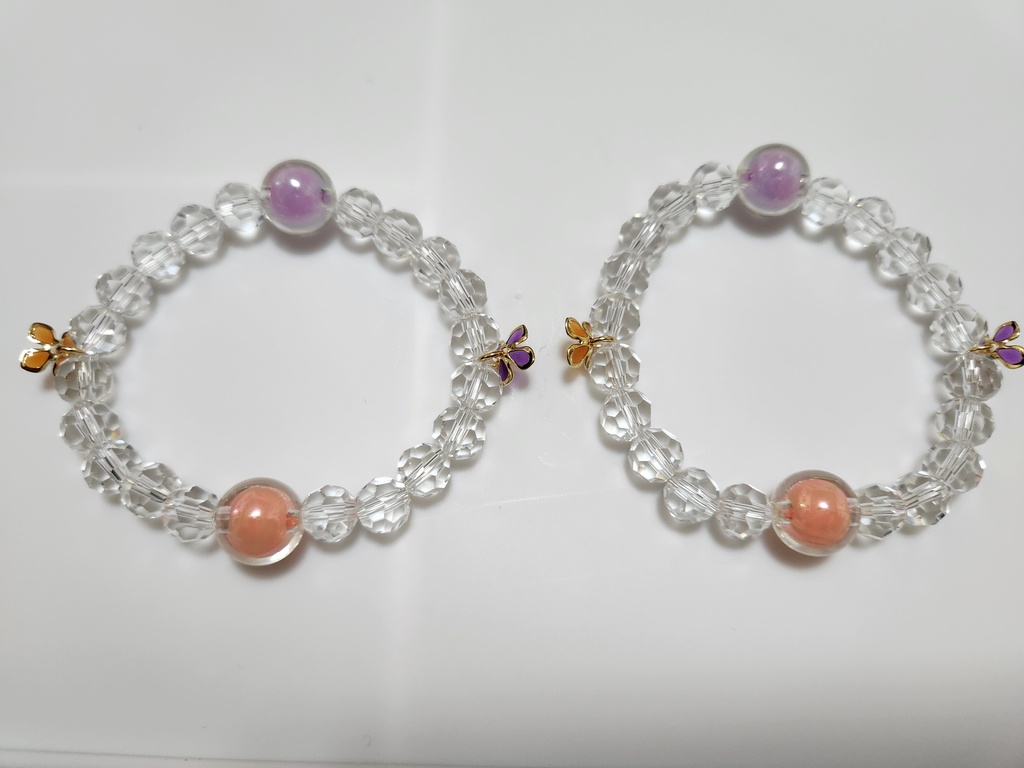 オーダーメイドイメージアクセサリー ブレスレット2点