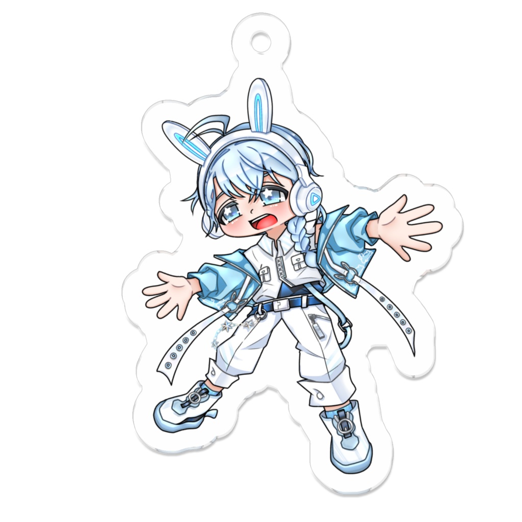 京空 硫アクリルキーホルダー