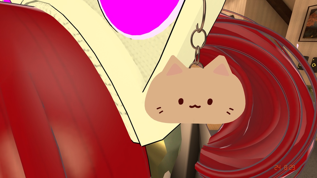【無料】ねこのピアス Cat Pierce