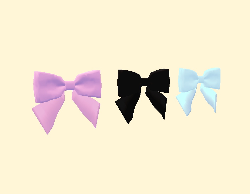 【無料】シンプルなリボン Ribbon