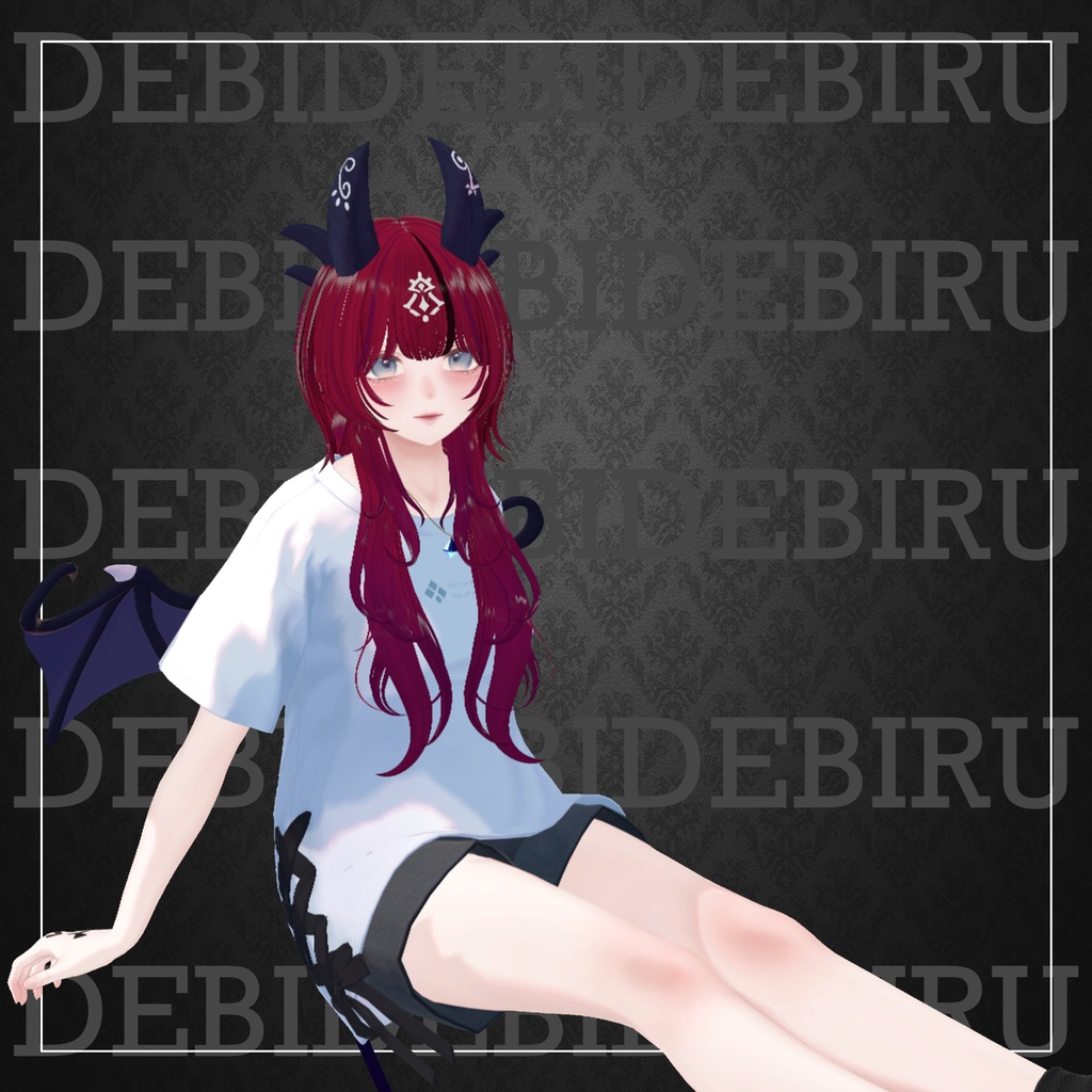 【３Dモデル】でびでび・でびるコスチューム【非公式】