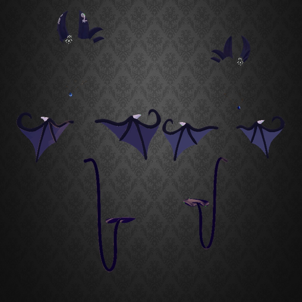 【3Dモデル】でびでび・でびるコスチューム【非公式】