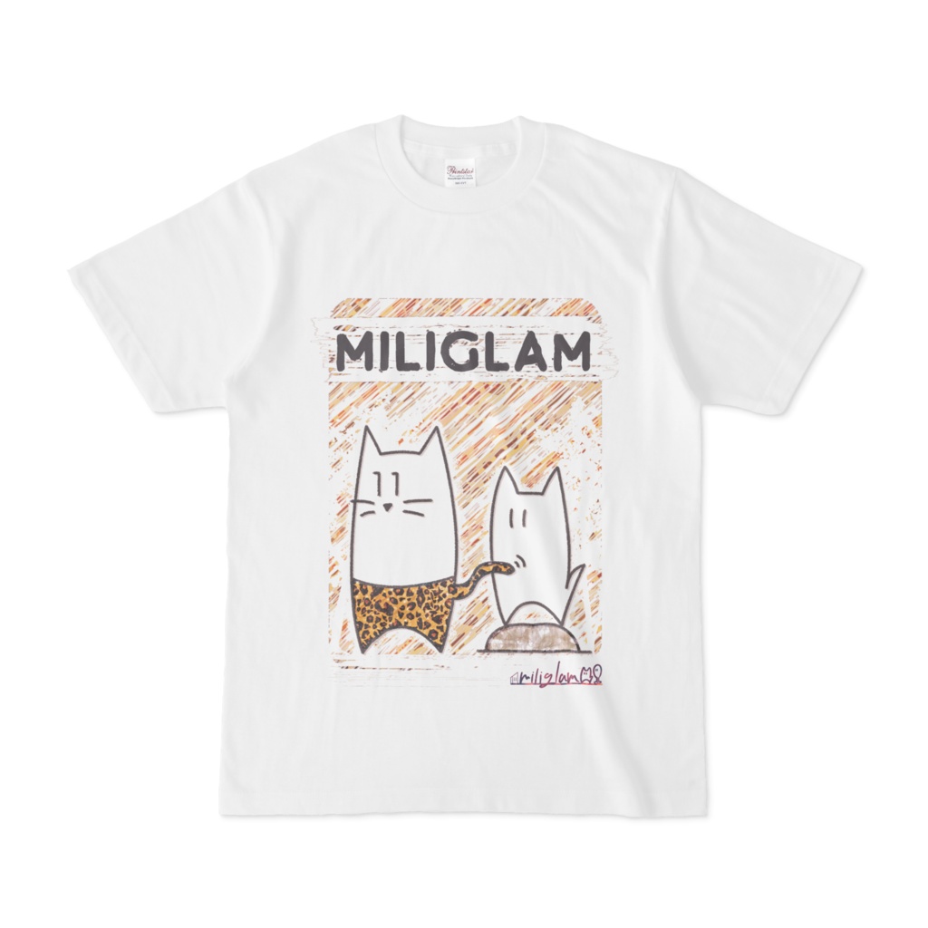 【miliglam】"Leo"pound Tシャツ オリキャラT