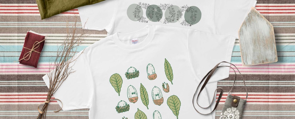 【miliglam】pixel collection Tシャツ オリキャラT