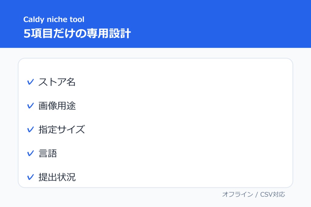 インディーゲーム・ストア画像提出前チェックツール