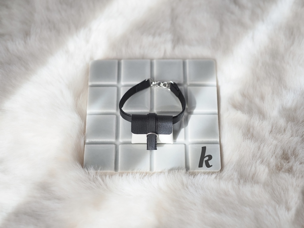 leather bodybag -straight- mix